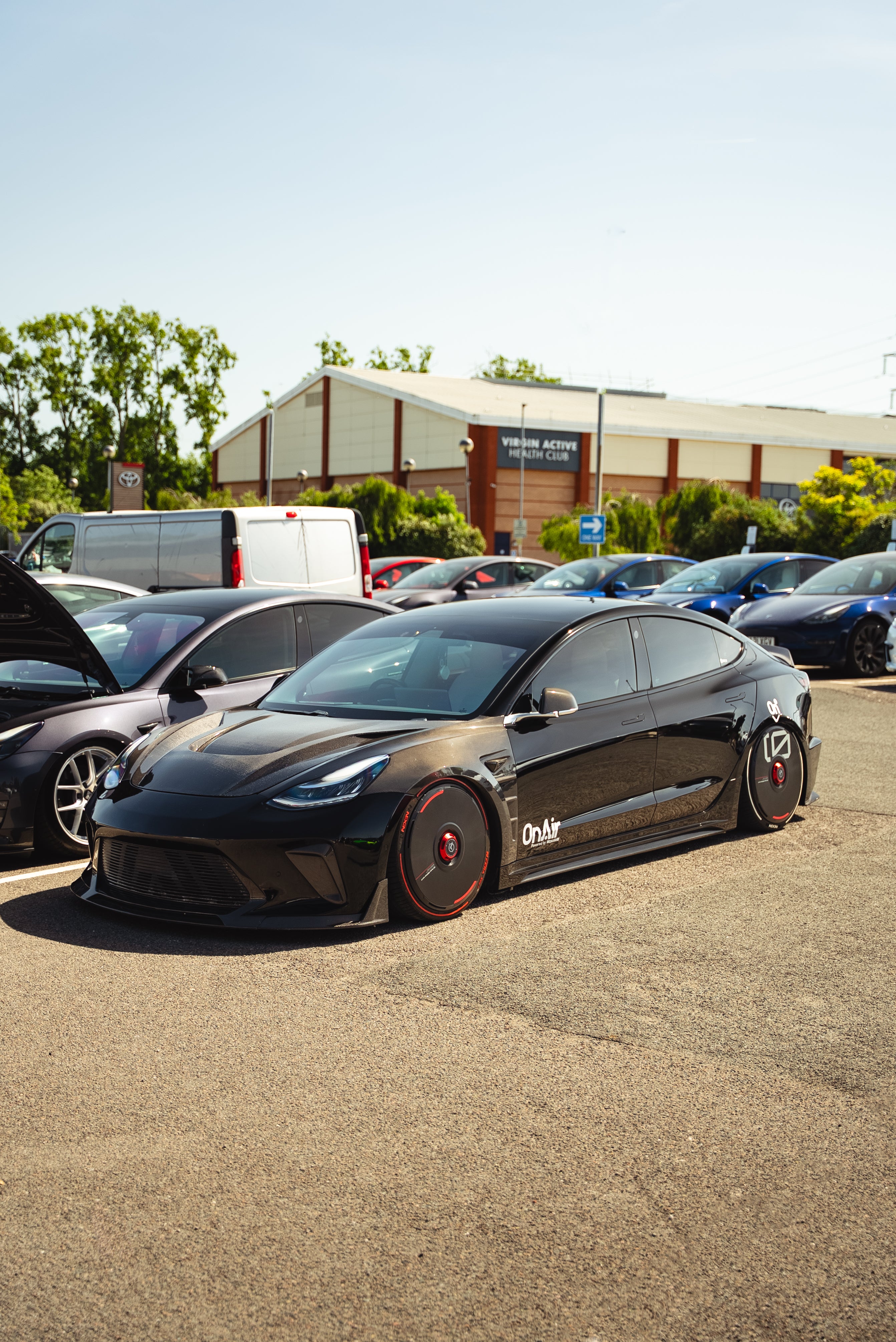OnAir E3 Series Tesla Model 3 Full Air Suspension System (Fits RWD/AWD & Highland)