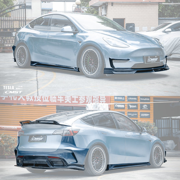 CMST Tuning Carbon Fiber Package for Tesla Model Y Style C - Robot Bodykits