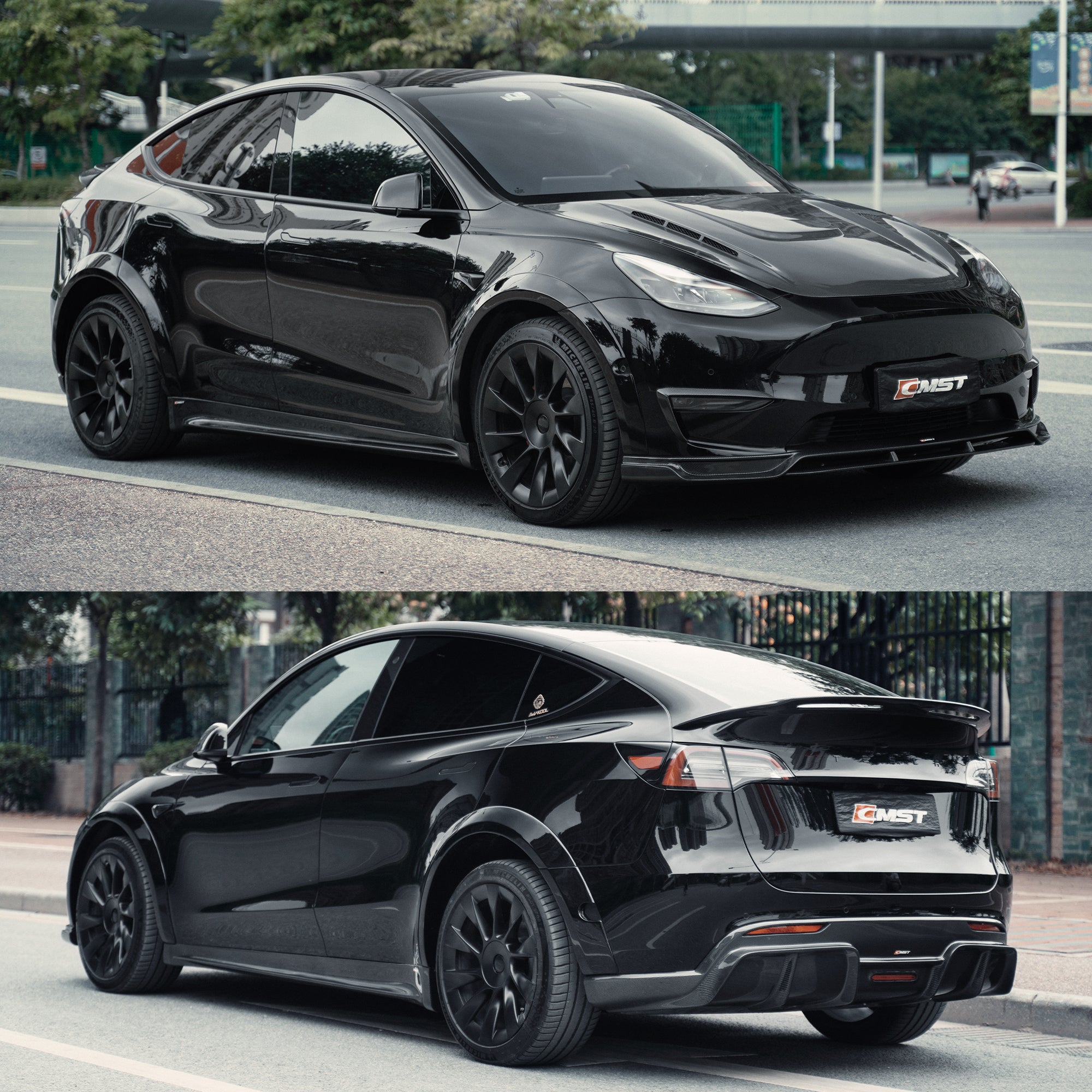 CMST Tuning Carbon Fiber Package Style A for Tesla Model Y