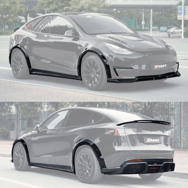CMST Tuning Carbon Fiber Package Style A for Tesla Model Y - Robot Bodykits