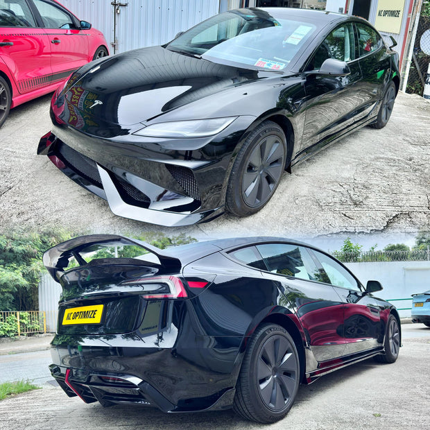 Robot Craftsman Tesla Model 3 Highland "HACKER" Complete Body Kit Version 2