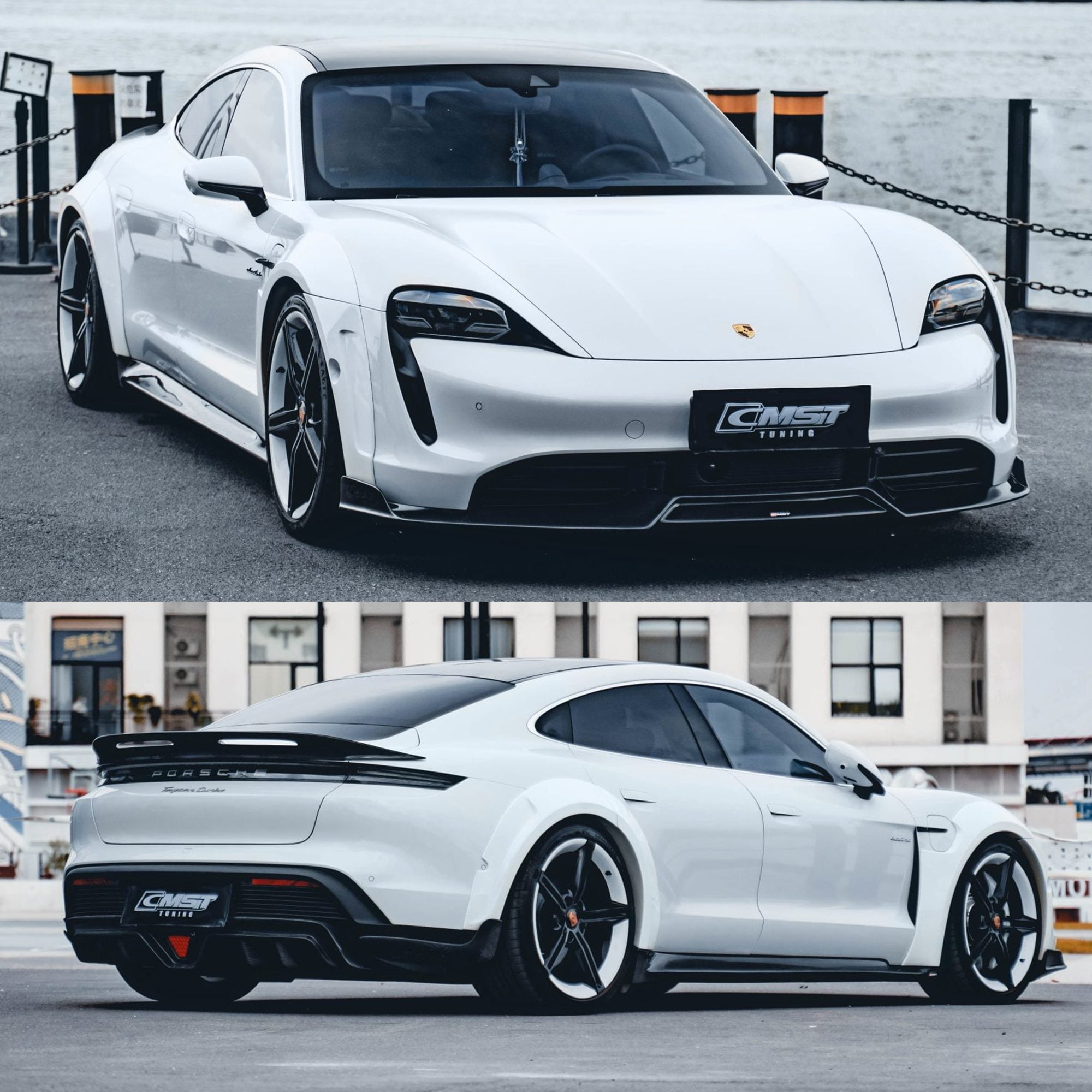 CMST Tuning FRP Widebody Wheel Arches for Porsche Taycan & 4S & Turbo & Turbo S - Robot Bodykits