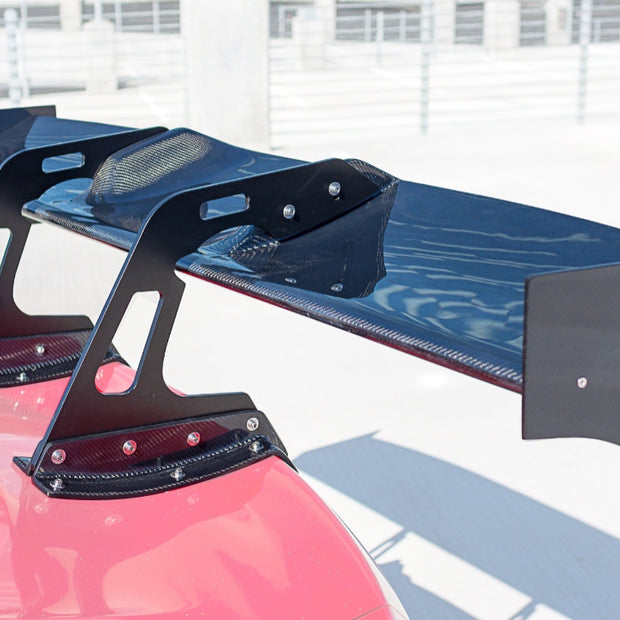 CMST Carbon Fiber Super GT Wing for Ford Mustang S550.1 2015-2022