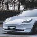 CMST Tuning Carbon Fiber Front Bumper & Front Lip for Tesla Model 3 Ver.2 - Robot Bodykits