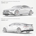 Mercedes BENZ AMG GT50 / GT53 Paktechz Full Dry Carbon Aerodynamics kit