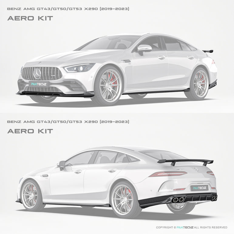 Mercedes BENZ AMG GT50 / GT53 Paktechz Full Dry Carbon Aerodynamics kit