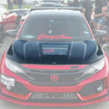 CMST Tuning Carbon Fiber Glass Transparent Hood Bonnet Ver.3  for Honda 10th Gen Civic - Robot Bodykits