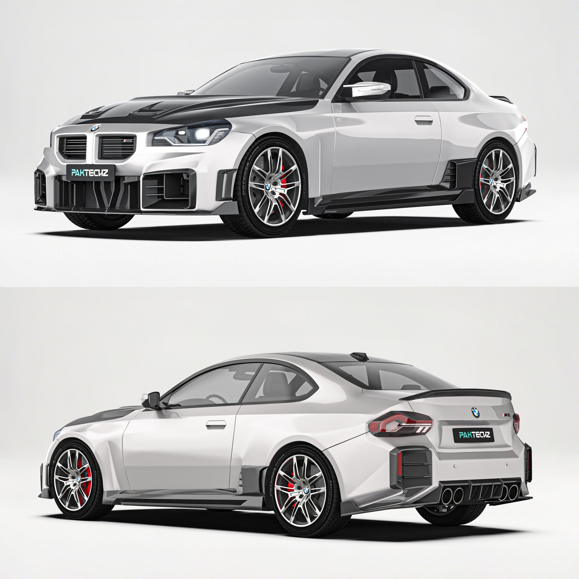 BMW M2（G87) Paktechz Dry Carbon Full Aerodynamics kit - Robot Bodykits