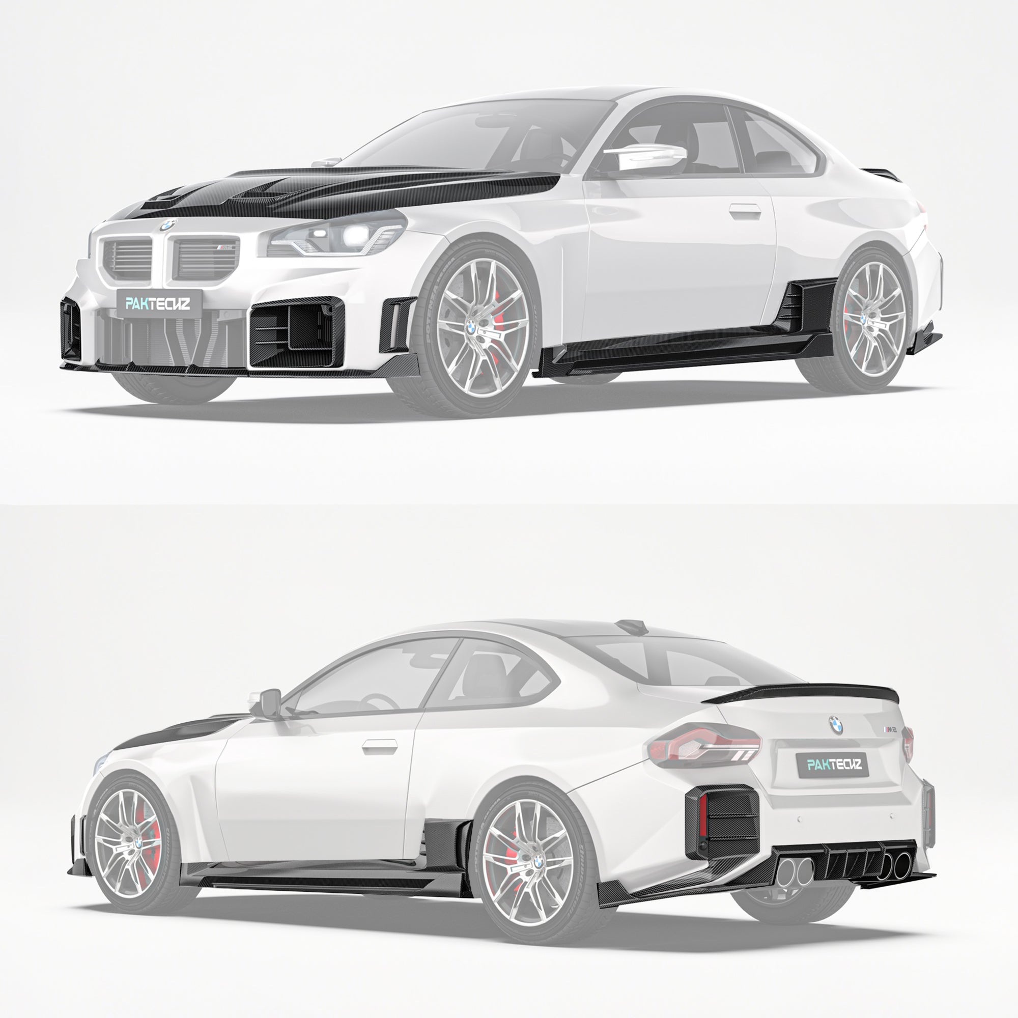 BMW M2（G87) Paktechz Dry Carbon Full Aerodynamics kit - Robot Bodykits