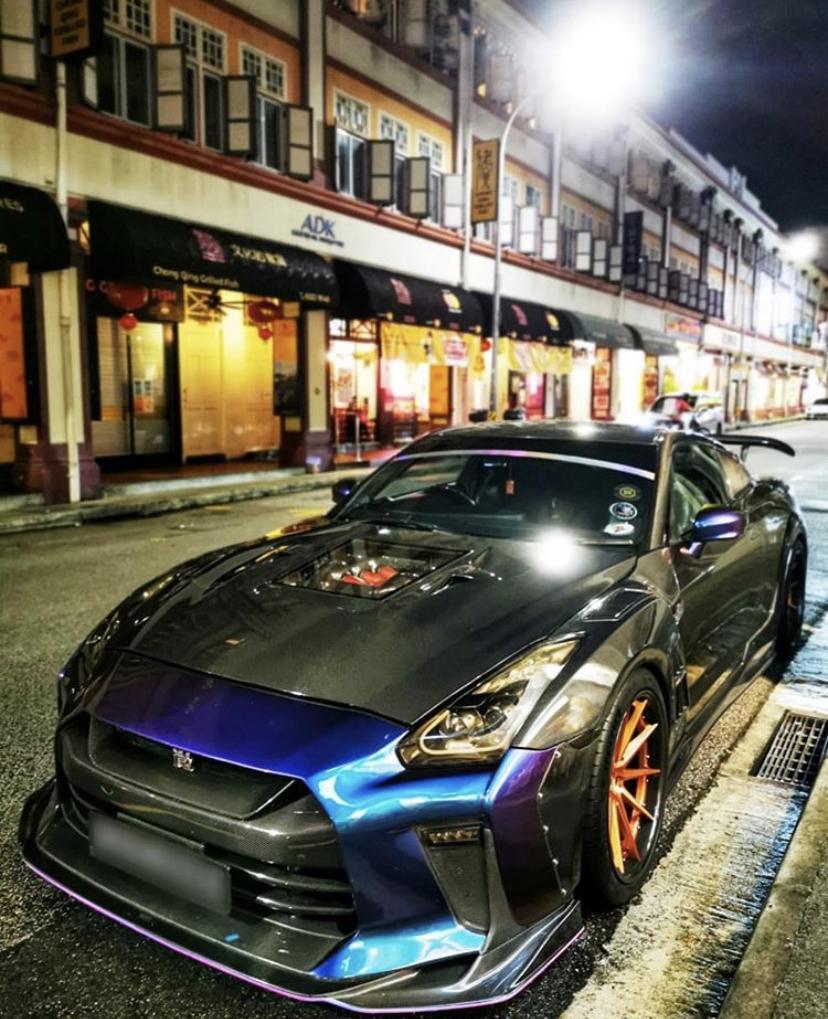 CMST Carbon Fiber Engine Cover for Nissan GTR GT-R R35 2008-2016 - Robot Bodykits