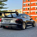 Robot Craftsman Tesla Model 3 “HACKER” Rear Bumper & Diffuser  (2017–2023 pre-facelift)