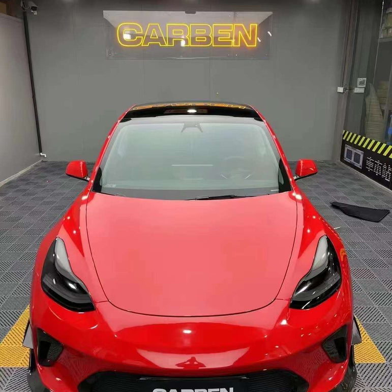 Robot Craftsman Tesla Model 3 “HACKER” Front Bumper & Front Lip (2017–2023 pre-facelift)