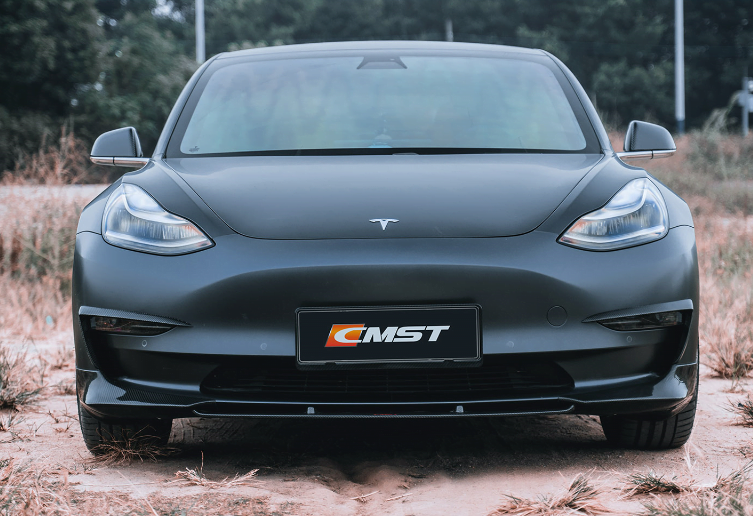 CMST Carbon Fiber Full Body Kit Style A for Tesla Model 3 - Robot Bodykits