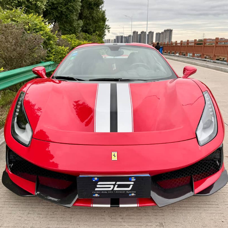 SD Dynamics Full Ferrari 488GTB Upgrade to Pista Conversion Body Kit