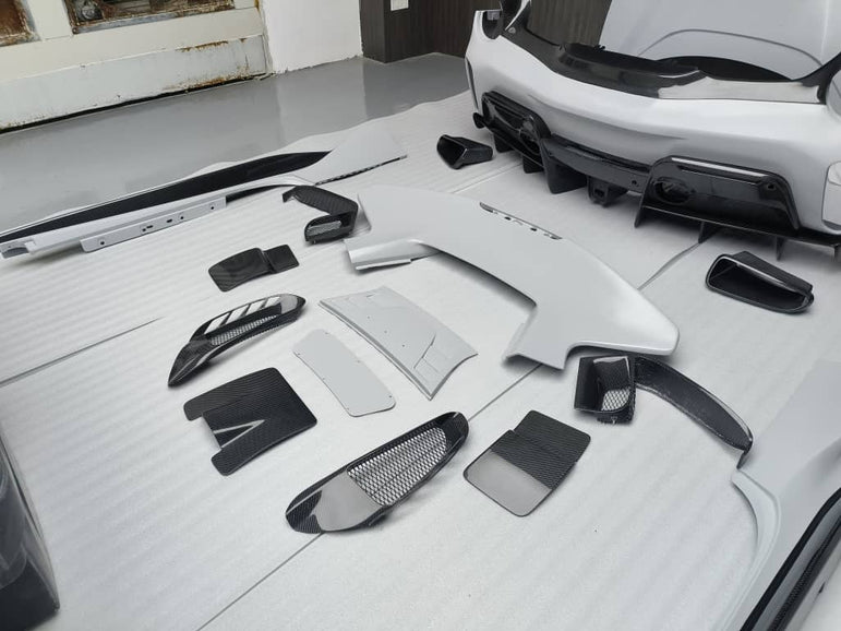 SD Dynamics Full Ferrari 488GTB Upgrade to Pista Conversion Body Kit