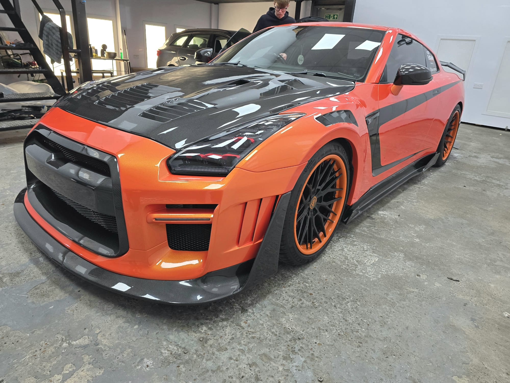 Robot Craftsman Nissan GTR Body Kit (R35) Fibre Glass Reinforced Plastic Complete Body Kit (FRP)