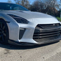CMST TS Style Front Bumper & Front Lip for Nissan GTR GT-R R35 2008-2022 Carbon Fiber / FRP