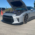 CMST TS Style Front Bumper & Front Lip for Nissan GTR GT-R R35 2008-2022 Carbon Fiber / FRP