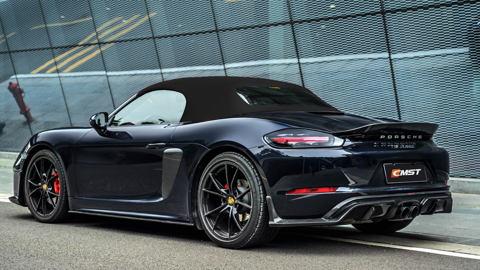 CMST Tuning Carbon Fiber Full Body Kit Style A for Porsche Cayman/Boxster 718 - Robot Bodykits