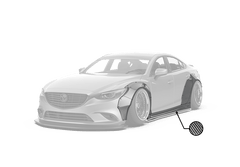 Robot Craftsman Mazda 6 2014-2017 Widebody Kit Fibre Glass Reinforced Plastic Complete Body Kit (FRP)