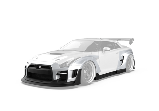 Robot Craftsman Nissan GTR Body Kit R35 WIDEBODY Fibre Glass Reinforced Plastic Complete Body Kit (FRP) 922