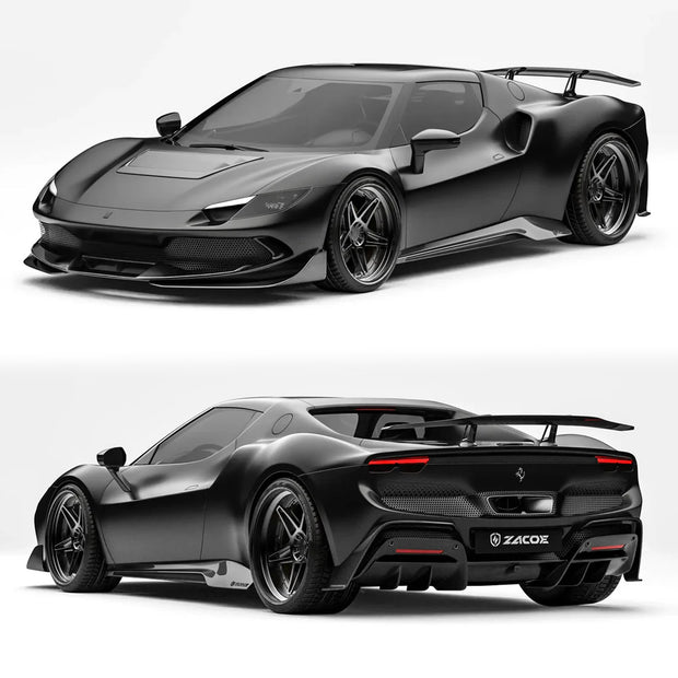ZACOE Ferrari 296 GTB Carbon Fiber Body kit (18pcs/set)
