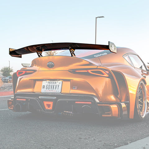 Zacoe Toyota GR Supra Dry-Carbon 9pcs/set GT Wing