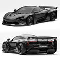 ZACOE McLaren 720s Galaxy Carbon Fibre Wide Body Kit (43pcs/set)