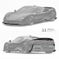 ZACOE Ferrari SF90 Stradale Carbon Fibre Body kit (11pcs/set)