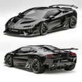 ZACOE Lamborghini Temerario 2025+ Carbon Fibre Body Kit (17pcs/Set)