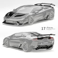 ZACOE Lamborghini Temerario 2025+ Carbon Fibre Body Kit (17pcs/Set)
