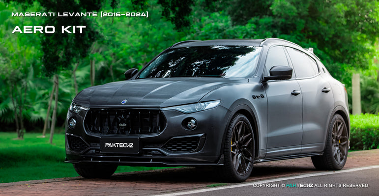 Maserati Levante Paktechz Full Dry Carbon Aerodynamics kit