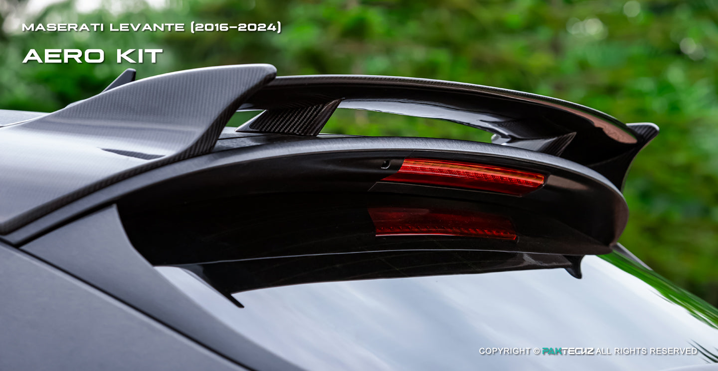 Maserati Levante Paktechz Full Dry Carbon Aerodynamics kit