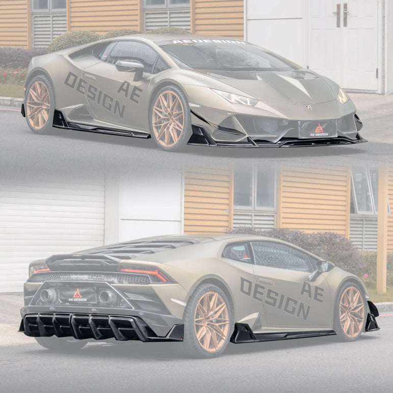 AE Design Lamborghini Huracan EVO AWD 2020 - 2023 Dry Pre - preg Carbon Fiber Full Bodykit Aftermarket Carbon Fiber Part / Bodykit - Robot Bodykits