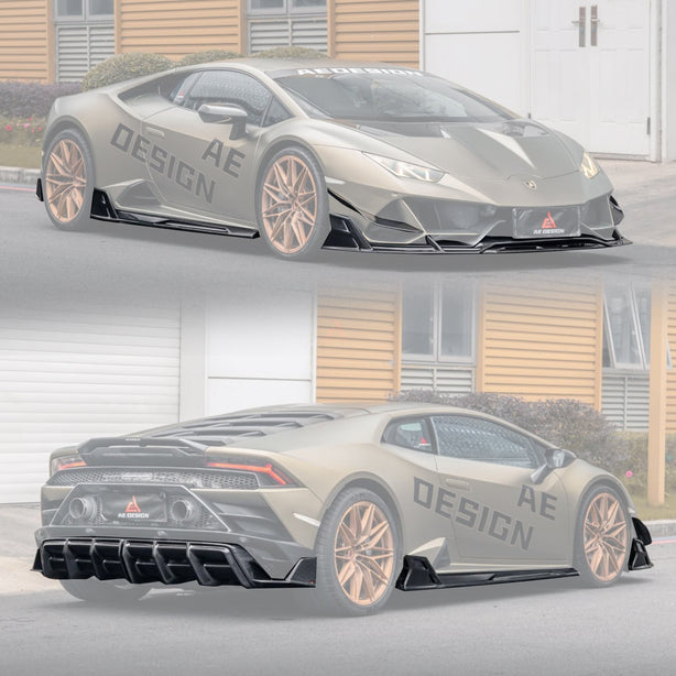 AE Design Lamborghini Huracan EVO AWD 2020 - 2023 Dry Pre - preg Carbon Fiber Full Bodykit Aftermarket Carbon Fiber Part / Bodykit - Robot Bodykits