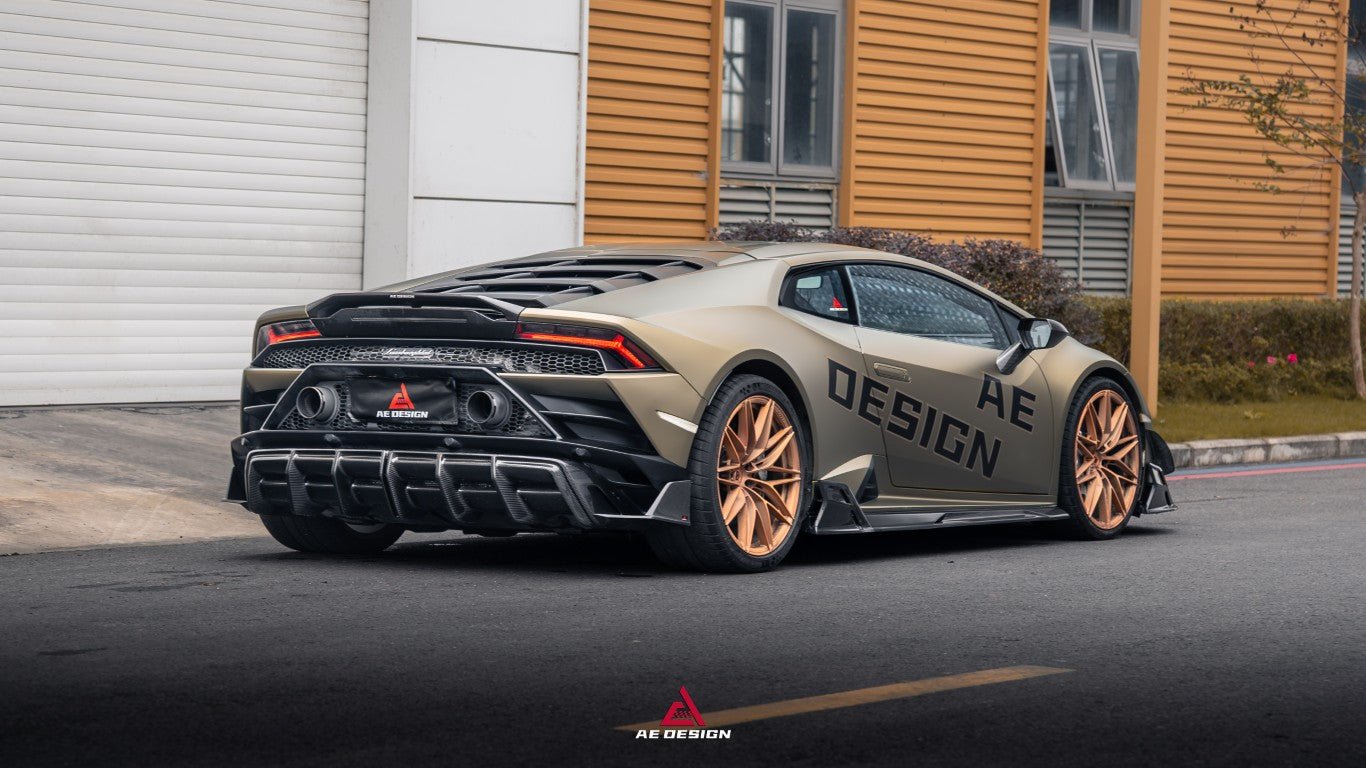 AE Design Lamborghini Huracan EVO AWD 2020 - 2023 Dry Pre - preg Carbon Fiber Full Bodykit Aftermarket Carbon Fiber Part / Bodykit - Robot Bodykits