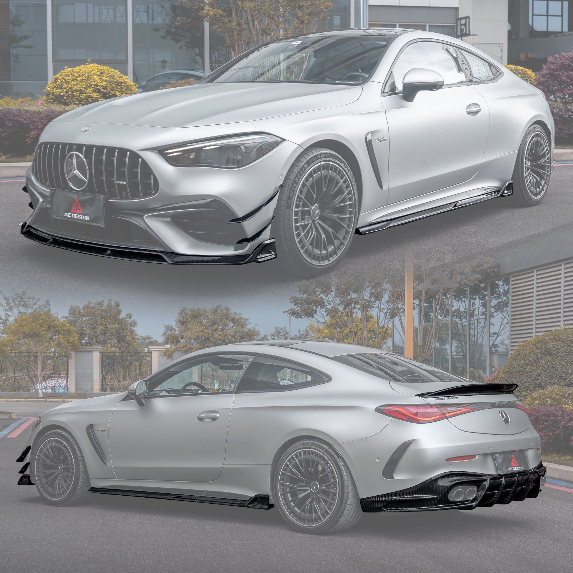 AE Design Mercedes CLE 53 AMG C236 Prepreg Carbon Fibre Body Kit Aftermarket Carbon Fiber Part / Bodykit - Robot Bodykits
