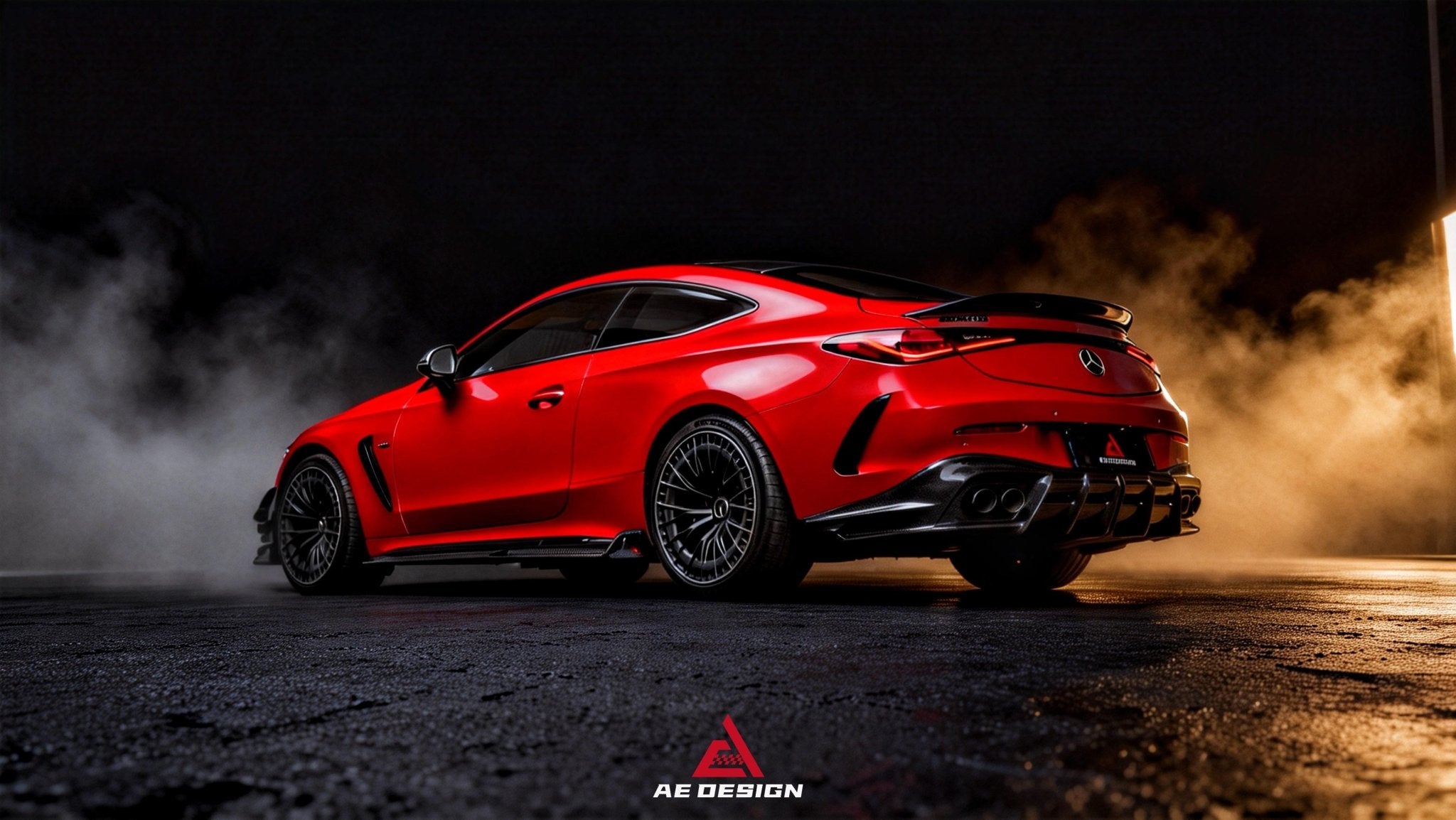 AE Design Mercedes CLE 53 AMG C236 Prepreg Carbon Fibre Body Kit Aftermarket Carbon Fiber Part / Bodykit - Robot Bodykits