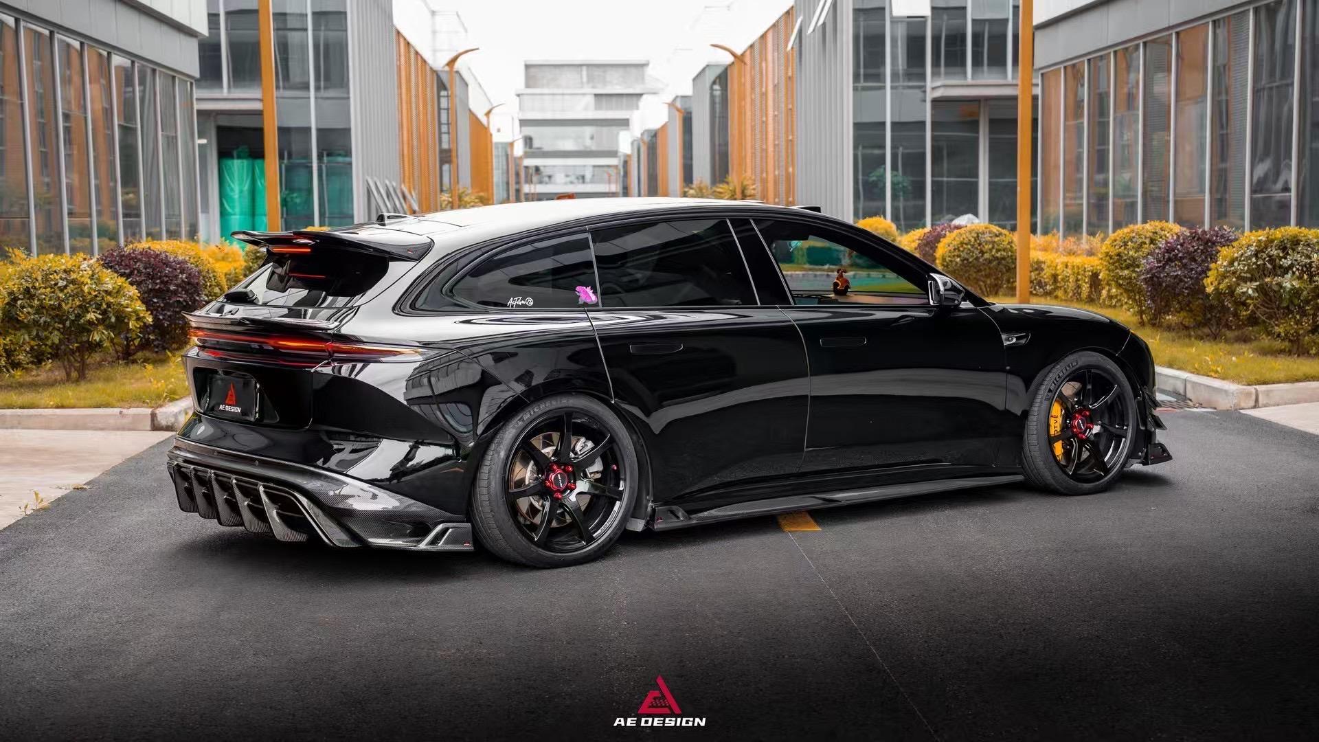 AE Design NIO ET5T Full Carbon Fibre Bodykit - NIO ET5T (NT 2.0 / Pre-Facelift) Aftermarket Carbon Fiber Part / Bodykit - Robot Bodykits
