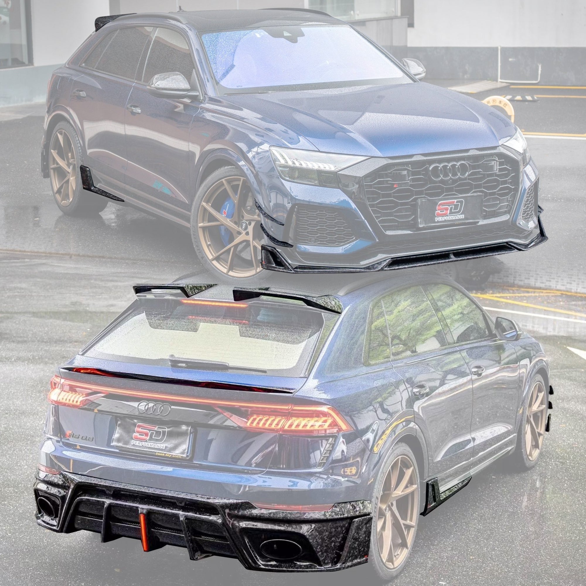 AE Design Prepreg Carbon Fibre Body Kit for Audi RSQ8 2020+ Aftermarket Carbon Fiber Part / Bodykit - Robot Bodykits