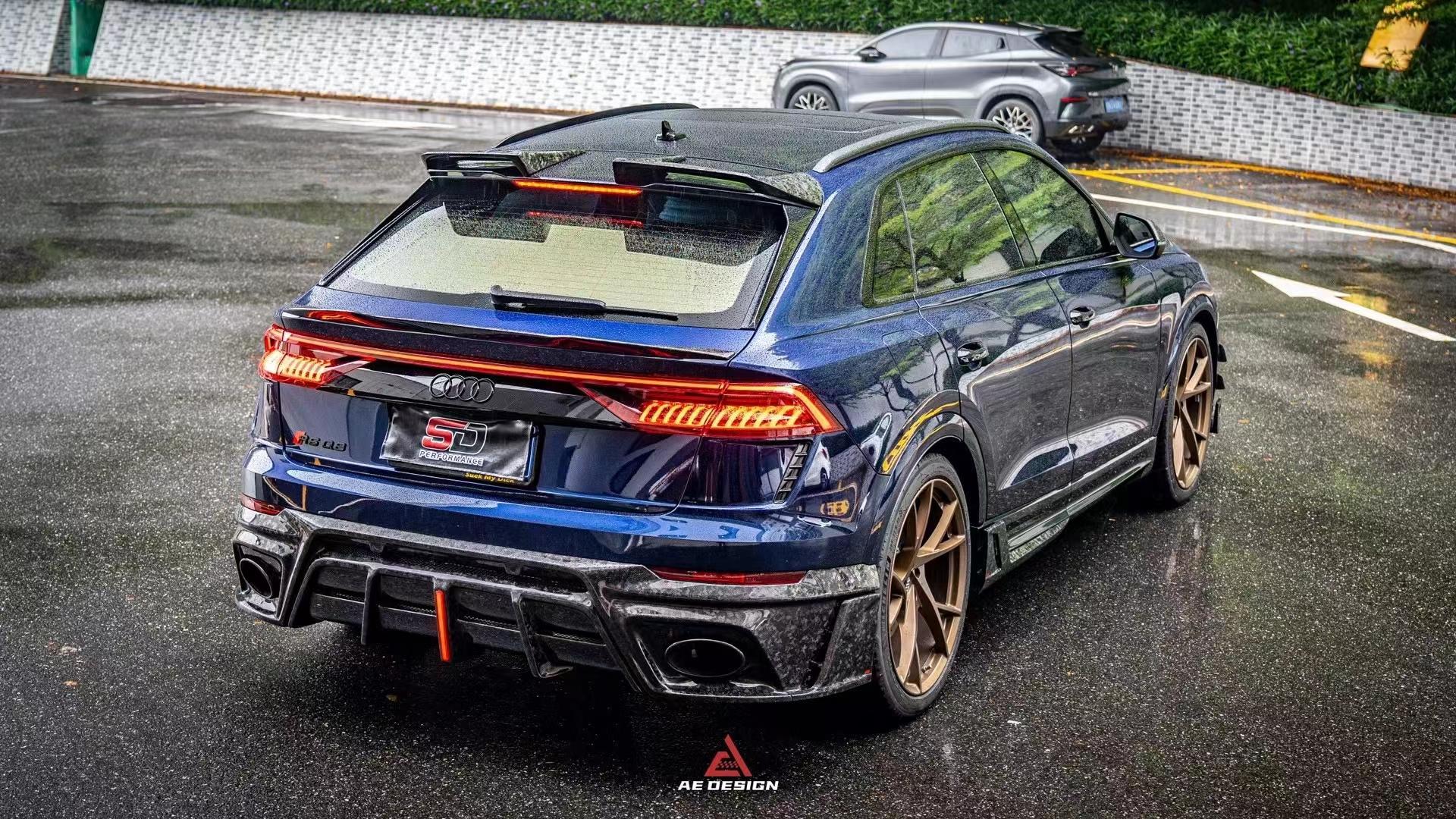 AE Design Prepreg Carbon Fibre Body Kit for Audi RSQ8 2020+ Aftermarket Carbon Fiber Part / Bodykit - Robot Bodykits