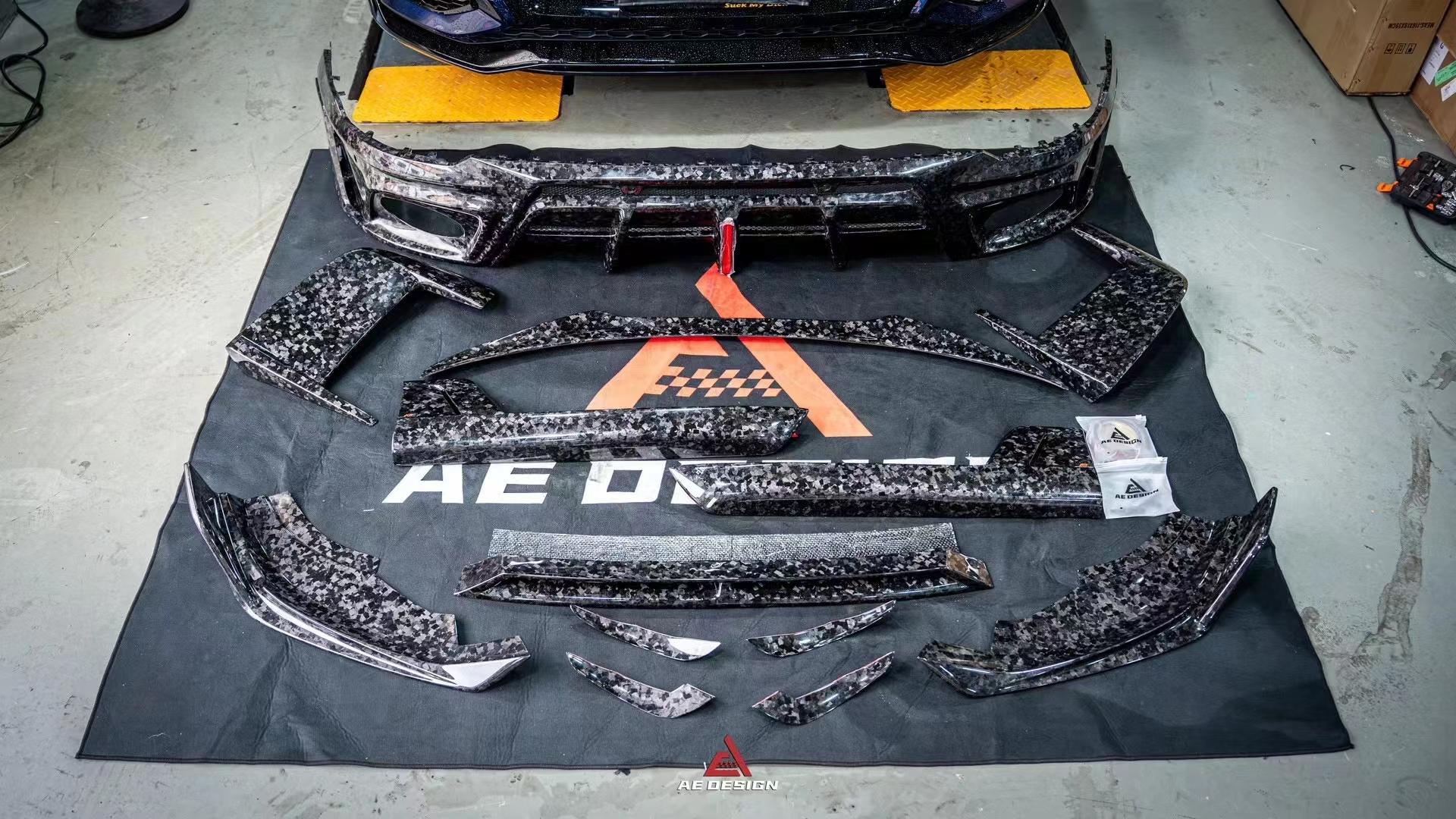 AE Design Prepreg Carbon Fibre Body Kit for Audi RSQ8 2020+ Aftermarket Carbon Fiber Part / Bodykit - Robot Bodykits