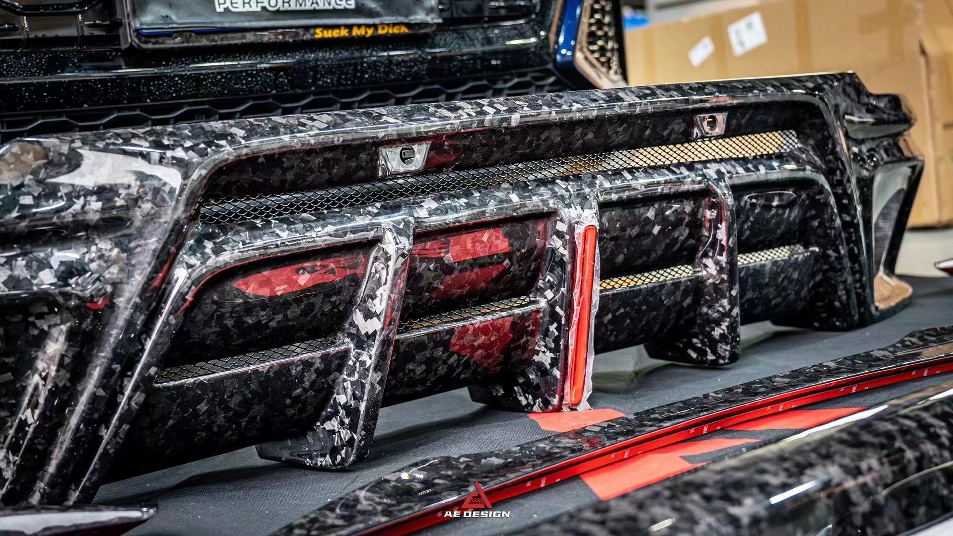 AE Design Prepreg Carbon Fibre Body Kit for Audi RSQ8 2020+ Aftermarket Carbon Fiber Part / Bodykit - Robot Bodykits