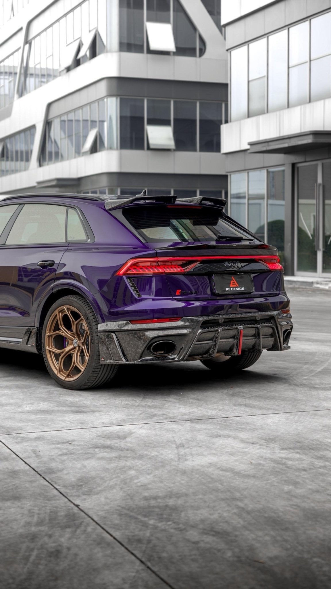 AE Design Prepreg Carbon Fibre Body Kit for Audi RSQ8 2020+ Aftermarket Carbon Fiber Part / Bodykit - Robot Bodykits
