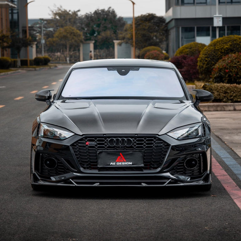 AE Design Prepreg Carbon Fibre Hood/Bonnet For Audi RS5 S5 A5 B9 B9.5 2017-Early 2025 Aftermarket Carbon Fiber Part / Bodykit - Robot Bodykits