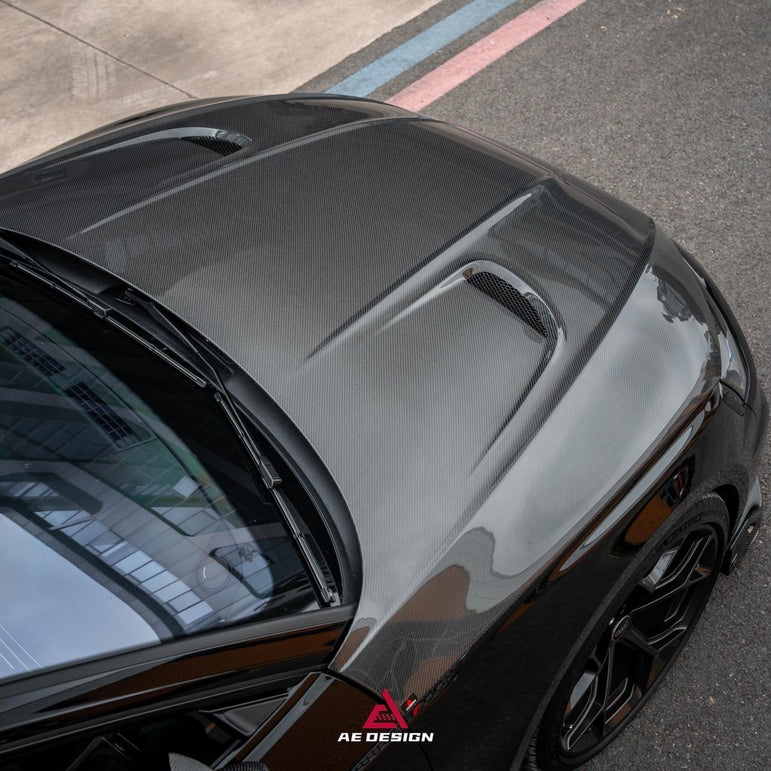 AE Design Prepreg Carbon Fibre Hood/Bonnet For Audi RS5 S5 A5 B9 B9.5 2017-Early 2025 Aftermarket Carbon Fiber Part / Bodykit - Robot Bodykits