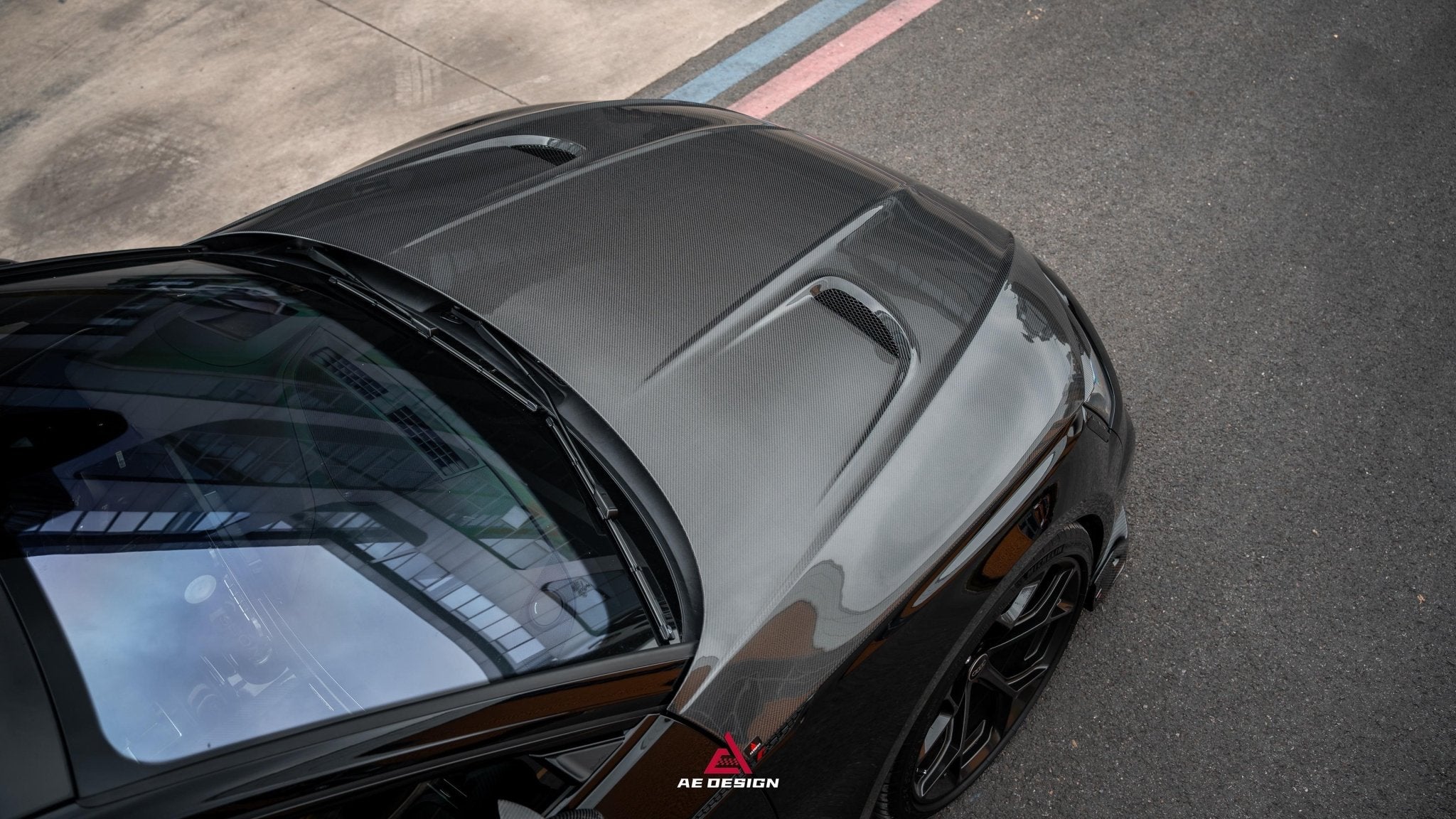 AE Design Prepreg Carbon Fibre Hood/Bonnet For Audi RS5 S5 A5 B9 B9.5 2017-Early 2025 Aftermarket Carbon Fiber Part / Bodykit - Robot Bodykits
