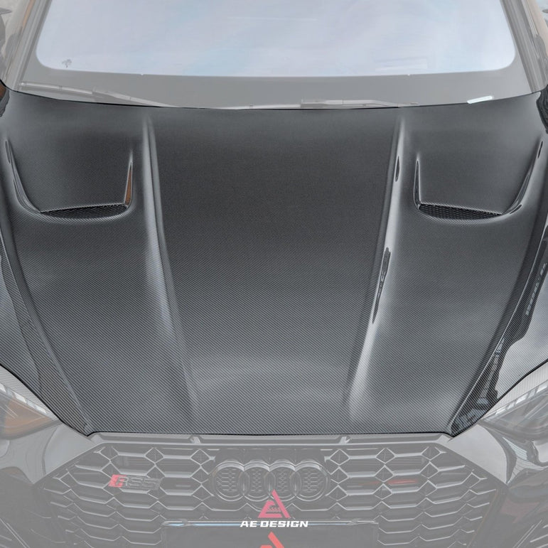 AE Design Prepreg Carbon Fibre Hood/Bonnet For Audi RS5 S5 A5 B9 B9.5 2017-Early 2025 Aftermarket Carbon Fiber Part / Bodykit - Robot Bodykits
