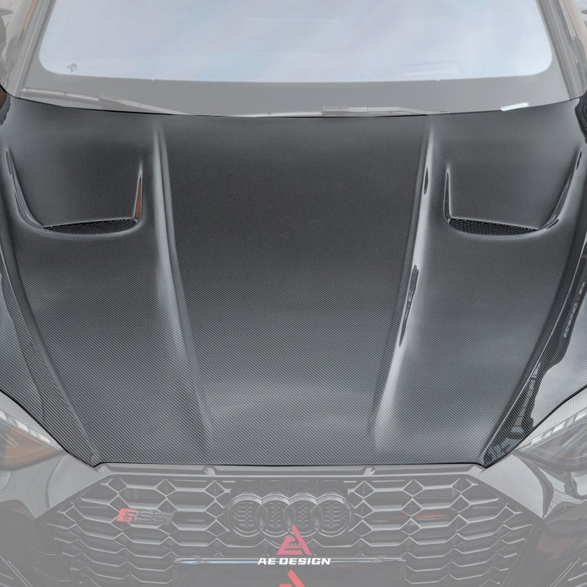 AE Design Prepreg Carbon Fibre Hood/Bonnet For Audi RS5 S5 A5 B9 B9.5 2017-Early 2025 Aftermarket Carbon Fiber Part / Bodykit - Robot Bodykits