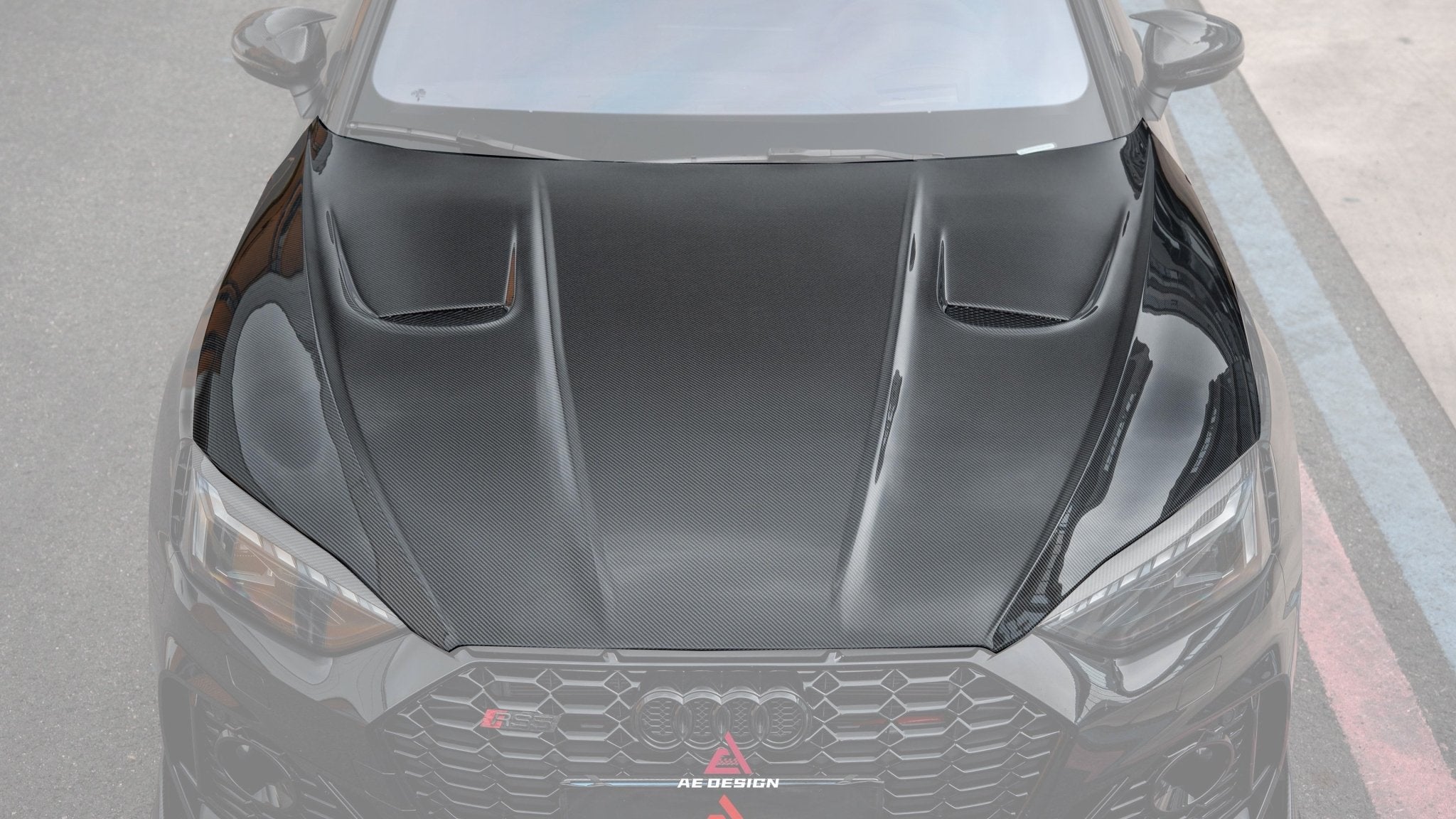 AE Design Prepreg Carbon Fibre Hood/Bonnet For Audi RS5 S5 A5 B9 B9.5 2017-Early 2025 Aftermarket Carbon Fiber Part / Bodykit - Robot Bodykits